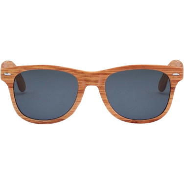 Logo trade business gifts image of: Mira wood-look sunglasses