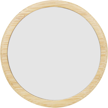 Logo trade promotional products image of: Lustre bamboo mirror