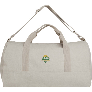 Logo trade business gift photo of: Porter 500 g/m² Aware™ recycled duffel bag 50L