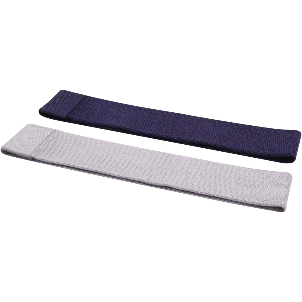 Logo trade promotional merchandise image of: Grip 2-piece resistance band set