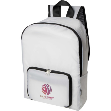 Logotrade promotional gift image of: EcoFold RPET foldable backpack 15L