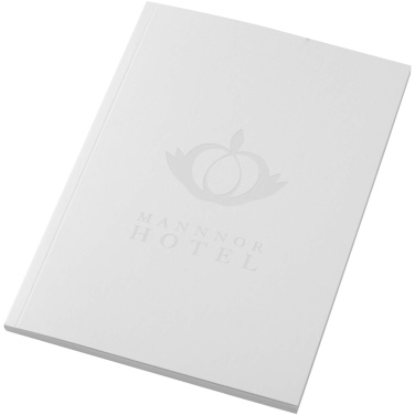 Logo trade promotional item photo of: Novella Austen A5 soft cover notebook - 50 sheets