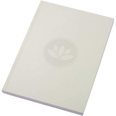 Logo trade promotional products image of: Novella Austen A5 recycled soft cover notebook - 100 sheets