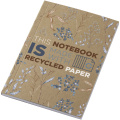 Novella Austen A6 recycled soft cover kraft notebook - 50 sheets, Natural