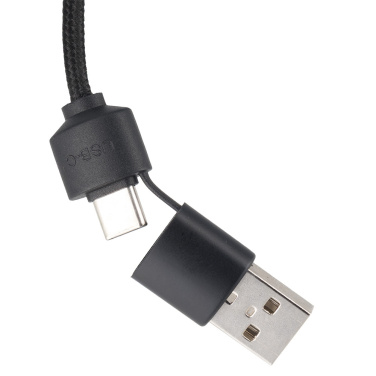Logo trade promotional products picture of: Cable 4in1 with illuminated logo - LH-ZM02