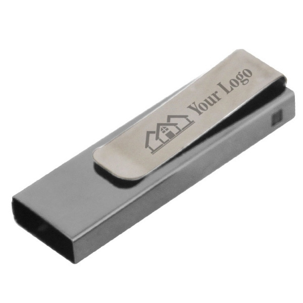 Logotrade corporate gift image of: Metal USB stick