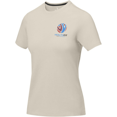 Logo trade promotional gifts picture of: Nanaimo short sleeve women's t-shirt