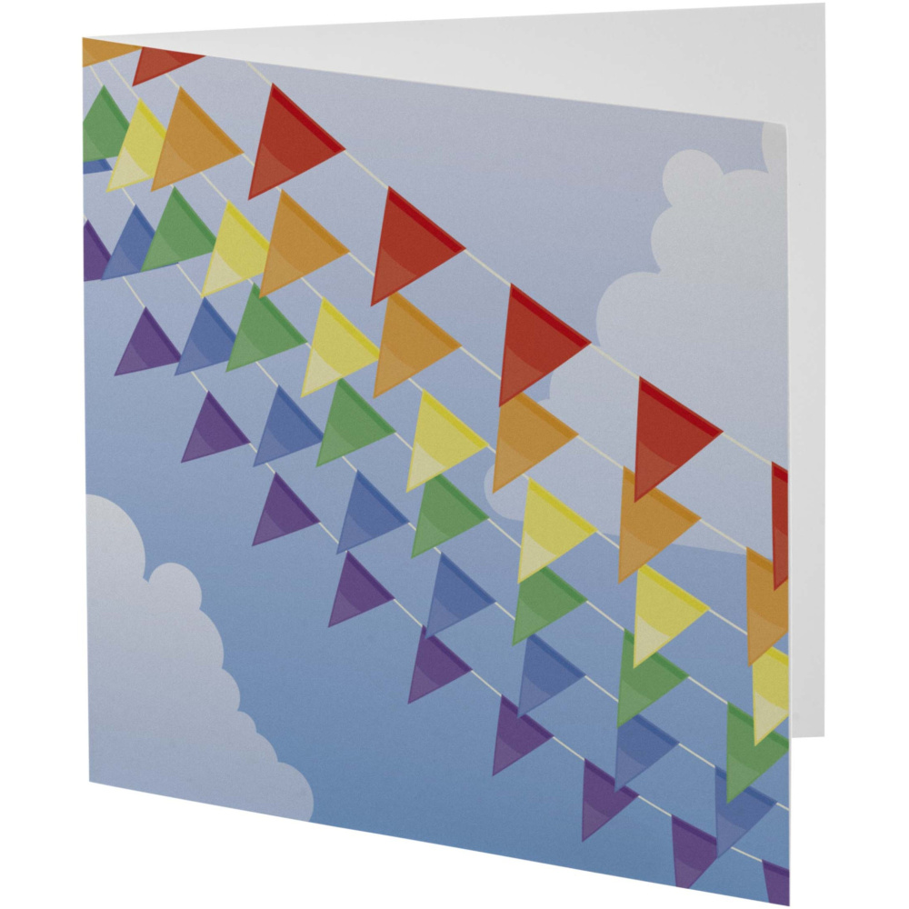Logotrade advertising product image of: Herald square greeting card