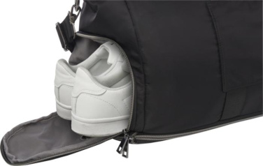 Logo trade promotional giveaways picture of: Rhine GRS recycled expandable duffel bag 35L