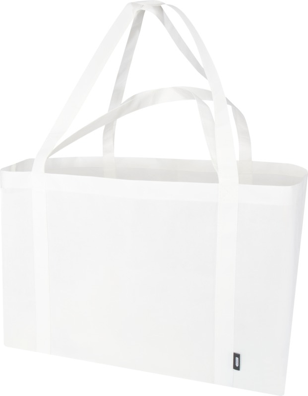 Logotrade promotional merchandise photo of: Jumbo GRS recycled non-woven extra large tote bag 65L