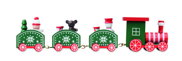 Logo trade promotional items picture of: Wooden Christmas train