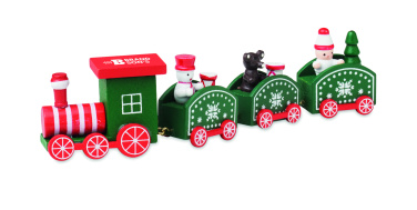 Logotrade advertising product picture of: Wooden Christmas train