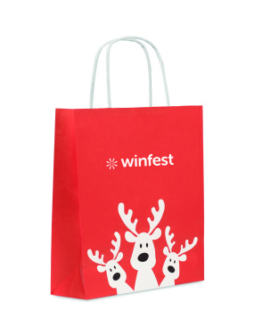 Logo trade corporate gift photo of: Gift paper bag small