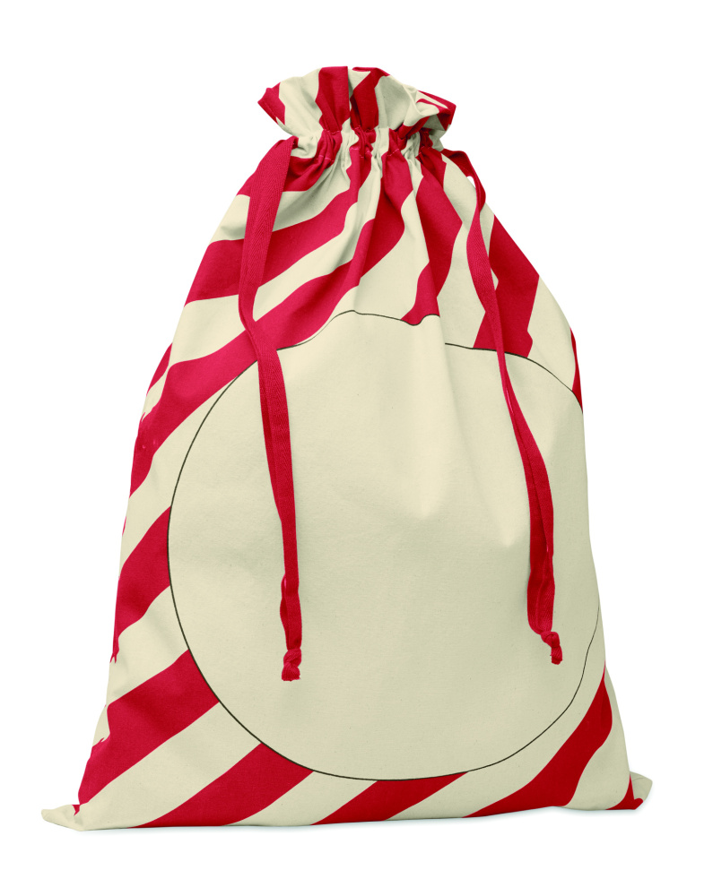 Logo trade promotional giveaway photo of: Large Santa cotton bag