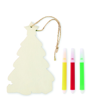 Logo trade promotional products picture of: Christmas tree ornament