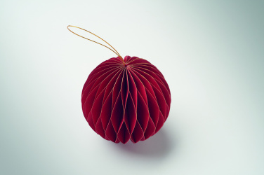 Logo trade promotional products image of: Foldable  XMAS bauble hanger