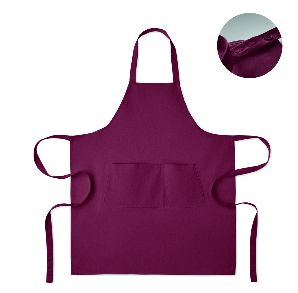 Logo trade advertising products picture of: Organic cotton apron 240 gr/m²