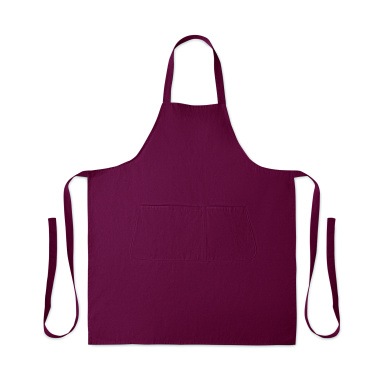 Logotrade promotional gift image of: Organic cotton apron 240 gr/m²