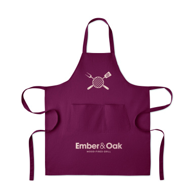 Logotrade promotional item picture of: Organic cotton apron 240 gr/m²