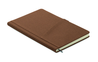 Logotrade promotional product image of: A5 notebook PU front pocket