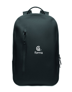 Logotrade promotional item picture of: 300D RPET computer backpack