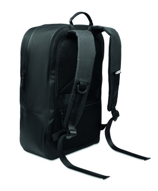 Logo trade advertising products image of: 300D RPET computer backpack