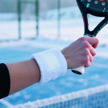 Logo trade promotional giveaway photo of: Wristband in polycotton