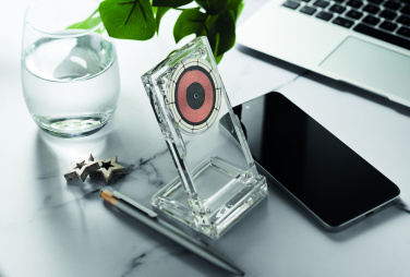 Logotrade advertising product picture of: Acrylic wireless charger 15W