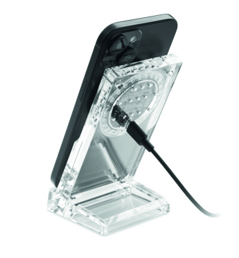 Logotrade corporate gifts photo of: Acrylic wireless charger 15W