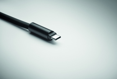 Logo trade advertising product photo of: 60W charging and data lanyard