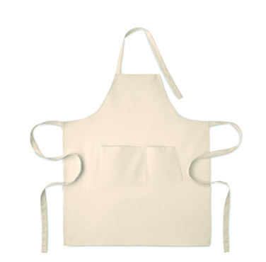 Logo trade promotional products image of: Organic cotton apron 240 gr/m²