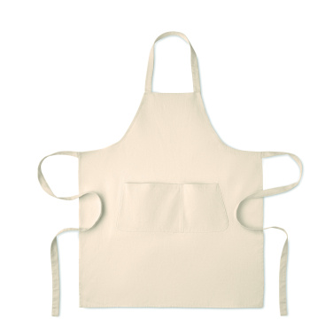 Logo trade promotional merchandise photo of: Organic cotton apron 240 gr/m²