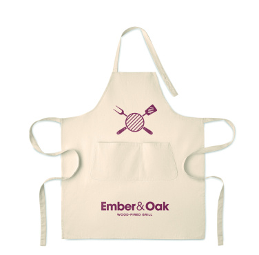 Logotrade promotional product picture of: Organic cotton apron 240 gr/m²