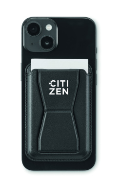 Logotrade business gift image of: Magnetic PU cardholder