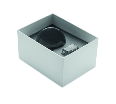 Logo trade advertising products image of: Glass round award