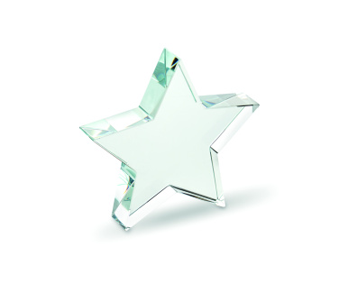 Logotrade promotional items photo of: Glass star award