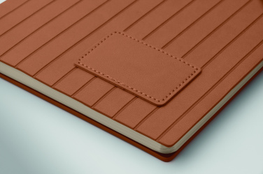 Logotrade corporate gift image of: A5 notebook in smokey PU