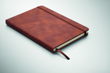 Logotrade promotional gift image of: A5 smokey PU notebook