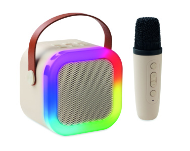 Logo trade advertising products image of: Karaoke set speaker