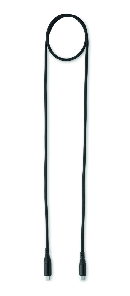 Logotrade promotional giveaway image of: 100W charging cable type-C