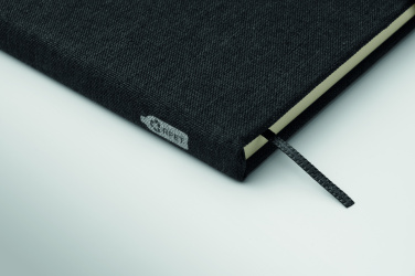 Logo trade promotional giveaways image of: A5 notebook with phone holder