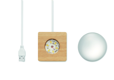 Logo trade promotional merchandise picture of: LED glass ball