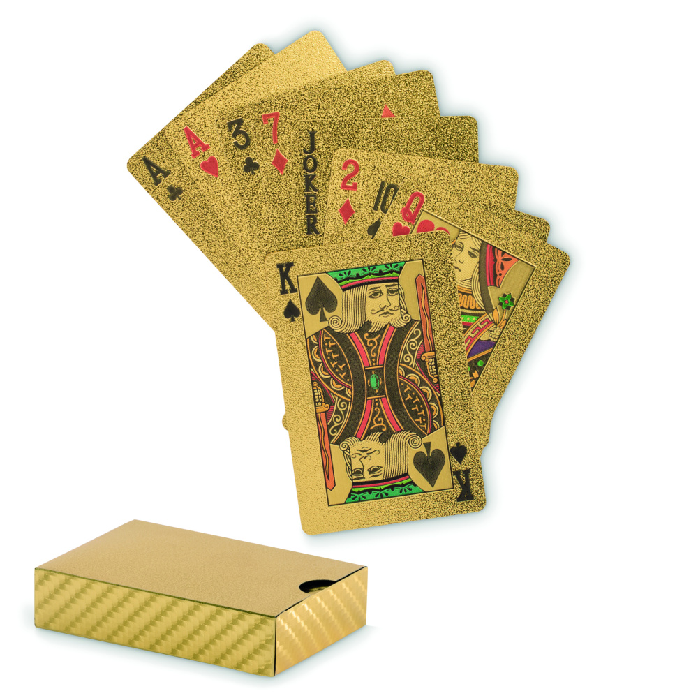 Logotrade promotional gift image of: Waterproof playing cards