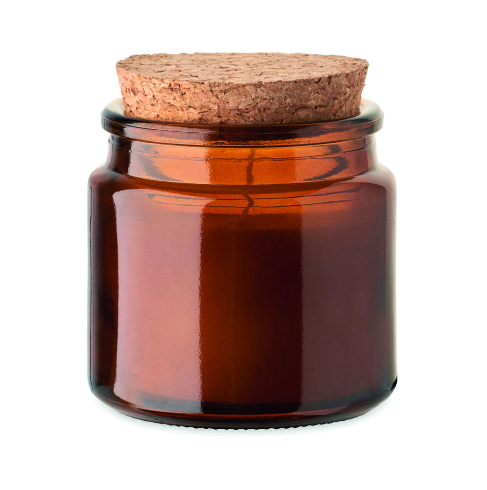 Logo trade advertising products image of: Plant based wax candle 70 gr