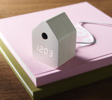 Logotrade corporate gift picture of: MDF cuckoo alarm clock