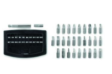 Logo trade corporate gift photo of: 32 pcs screwdriver bit set