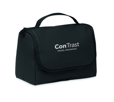 Logo trade corporate gift photo of: Cosmetic hanging bag in PU