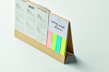 Logotrade corporate gift picture of: Desk calendar with memo pad