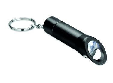 Logo trade promotional giveaways image of: Metal torch key ring Ylivieska
