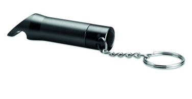 Logo trade promotional items picture of: Metal torch key ring Ylivieska